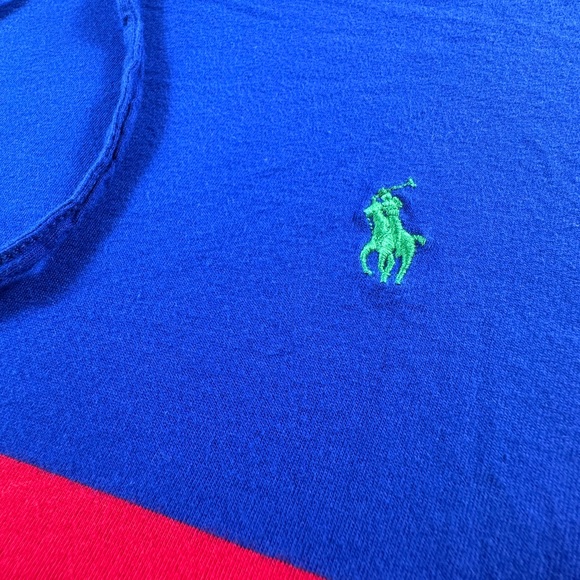 POLO RALPH LAUREN Colorblock Hoodie – Size Large - Picture 2 of 7